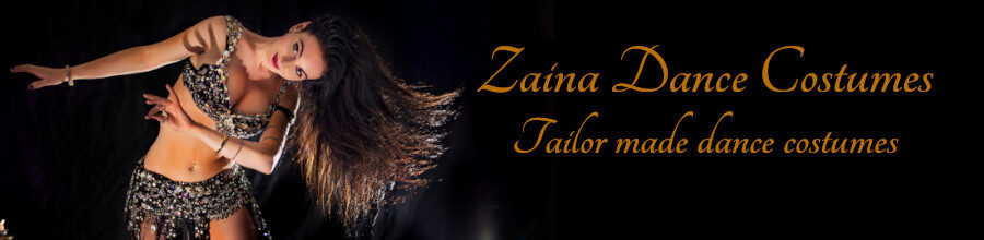 Zaina dance costume – Designer belly dance costumes 